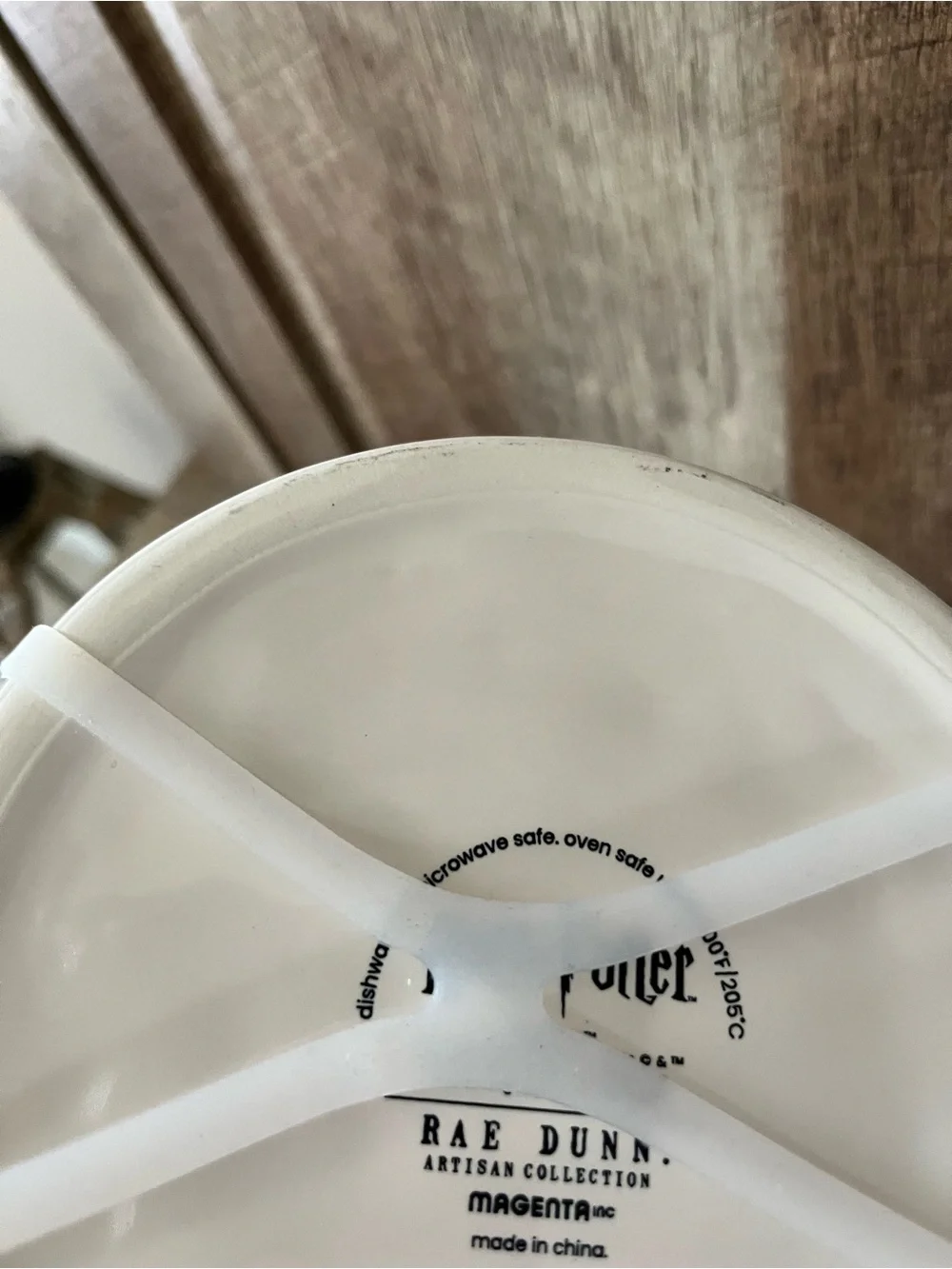 Wizarding World Of Harry Potter white ceramic